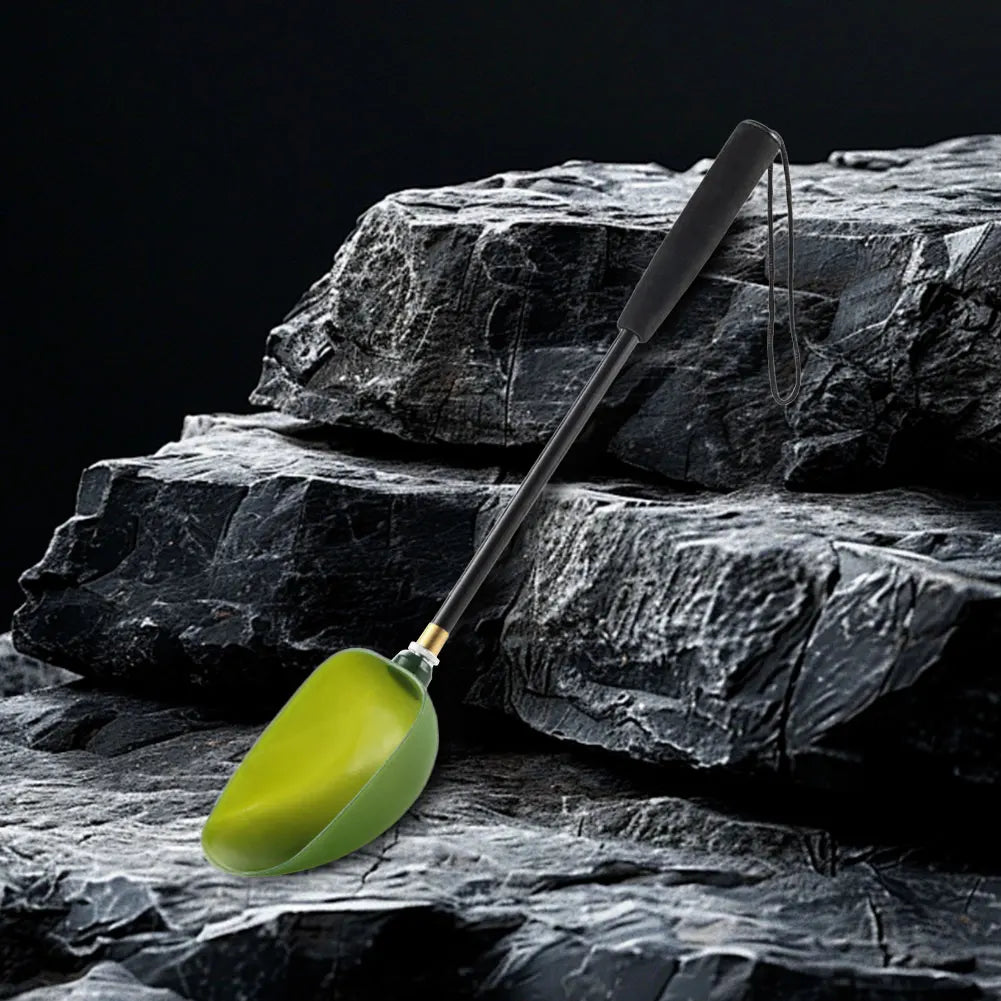 Fishing Bait Throwing Spoons Long Throw Fixed Point Fishing Gear Bait Spoon Fish Bait Casting Scoop Carp Fishing Baits Tools Qme