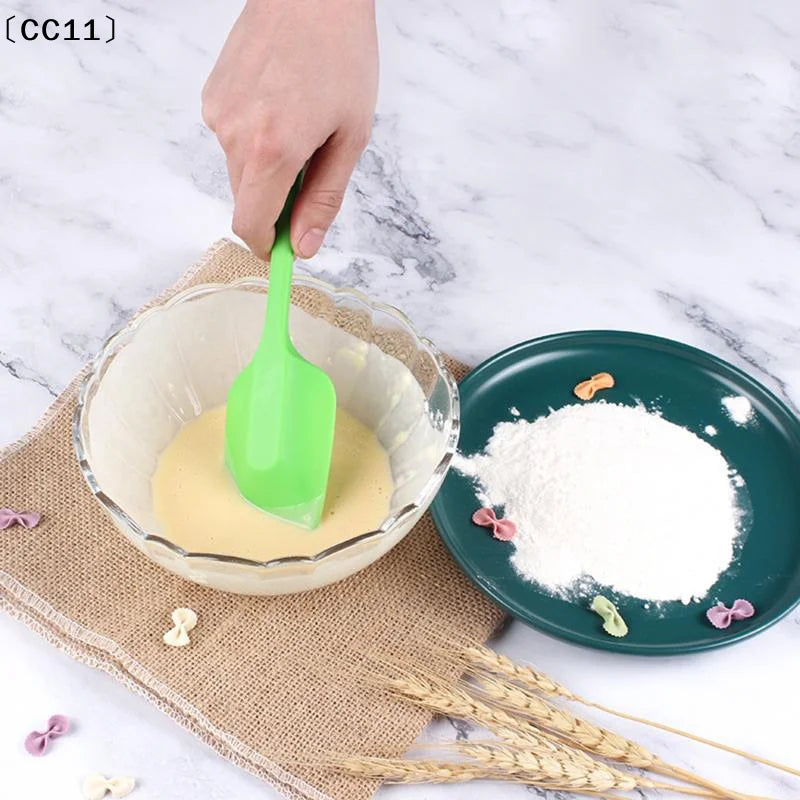 Large Silicone Square-head Spatula Home Cooking Baking Decorating Qme