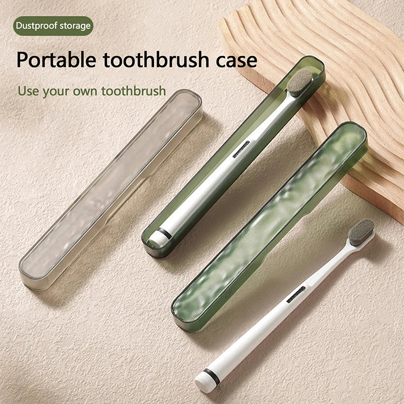 Toothbrush Storage Organizer Case Bathroom Accessories Portable Qme