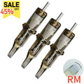 20PCS ROKYO Premium Tattoo Needle Cartridge Curved Round Magnum 5/7/9/11/13/15RM Qme 1205RM