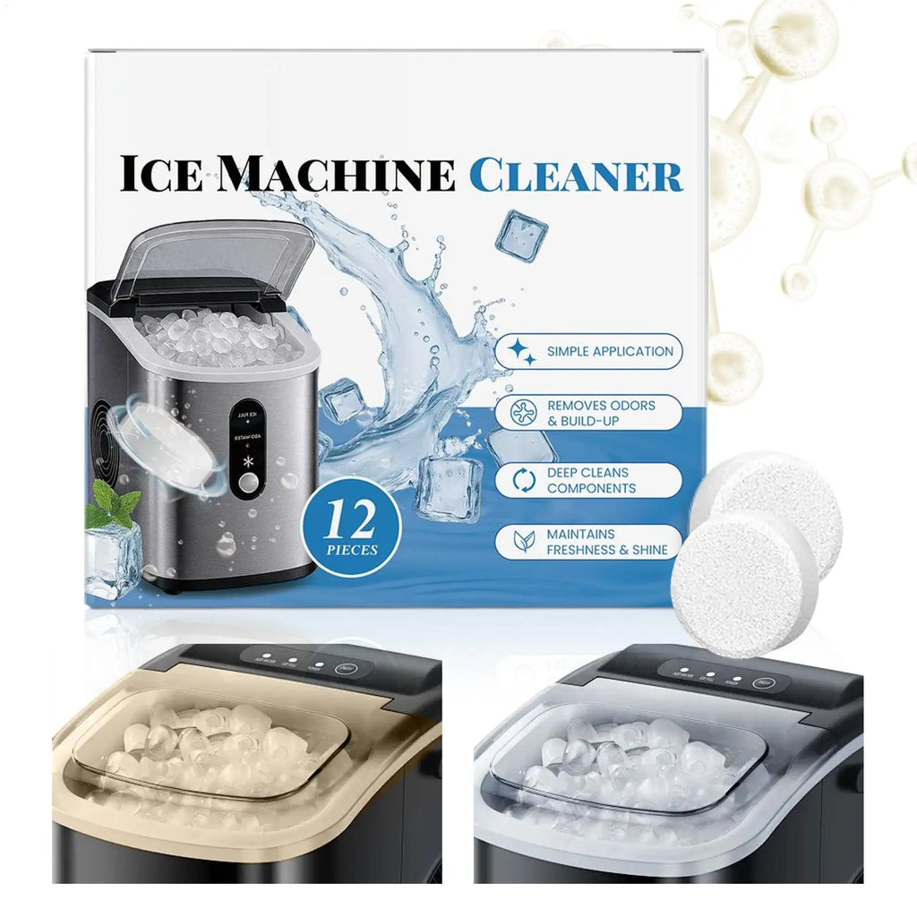 Ice Maker Cleaner 12 Piece/box Ice Machine Cleaner Maker Descaler Cleaning Washing Descaling For Home Icemaker Appliance Cooler Qme