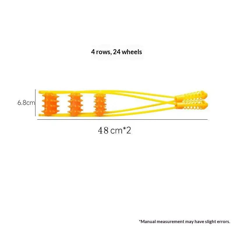 Handheld Pull Back Muscle Massager Roller Deep Relax Neck Shoulder Qme A5