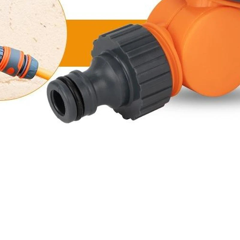 1 Faucet Adapter Plastic Quick Connect Click-lock Watering Irrigation Qme