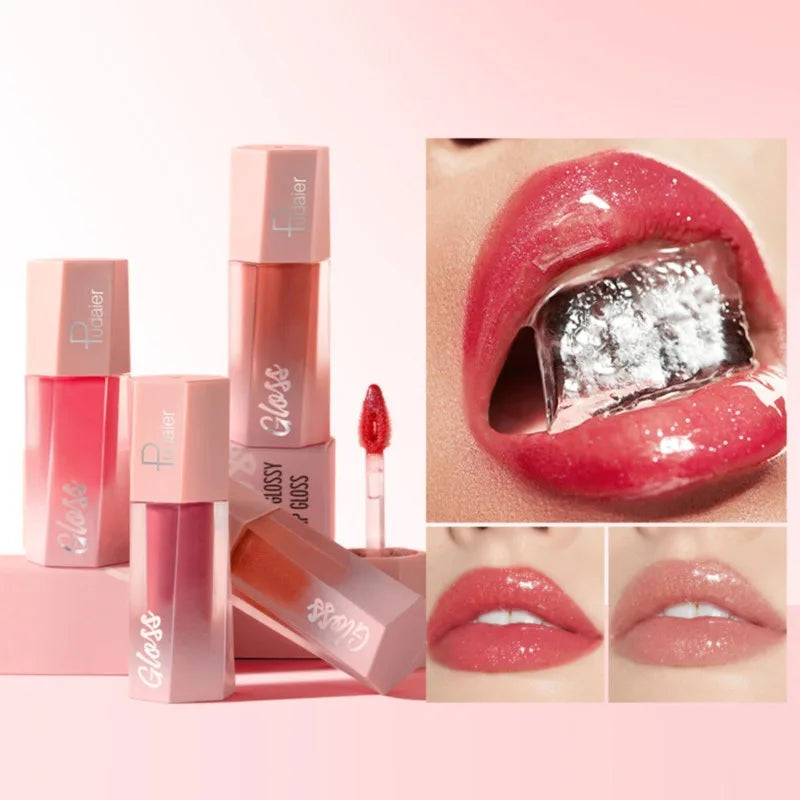 8-color Lipstick Non-stick Lip Gloss Non-distorted European American Qme