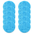 Face Round Makeup Remover Tool Natural Wood Pulp Sponge Cellulose Qme Blue China Mainland