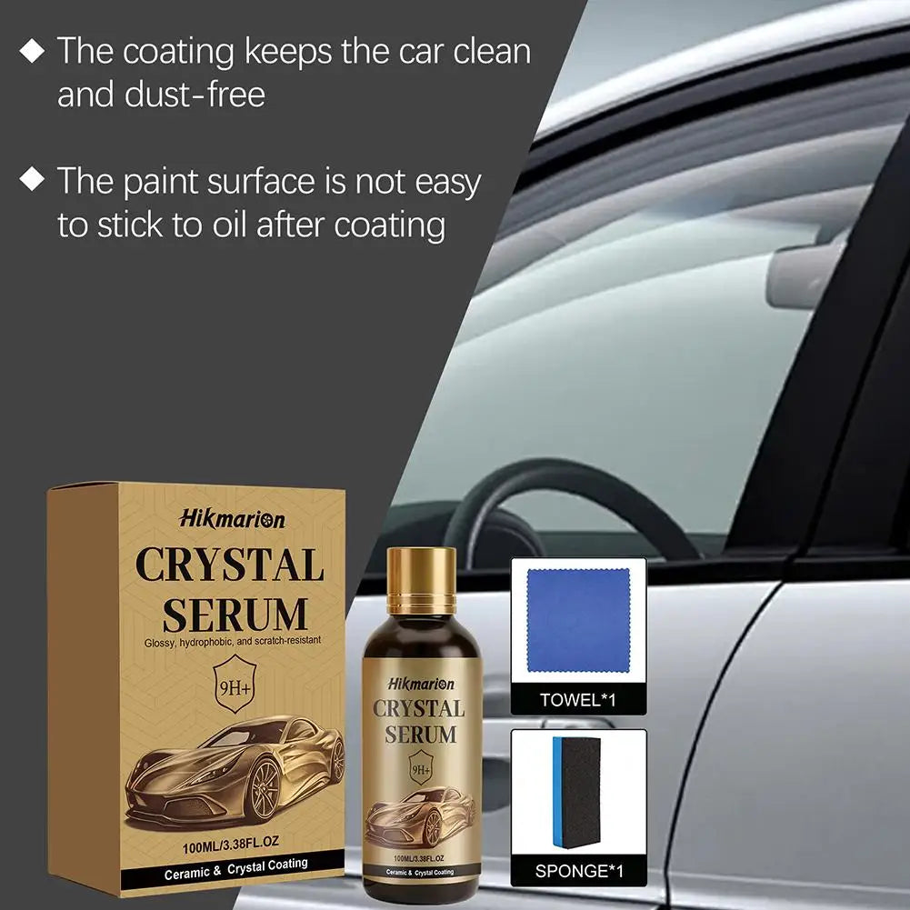 Crystal Coating Car Plastic Parts Waterproof Automotive Coatings Qme