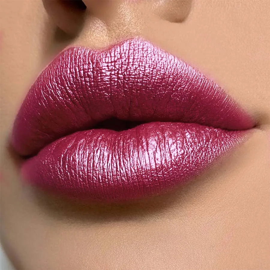 Diamond Shimmer Glitter Lipstick Long Lasting Waterproof Lip Oil Qme