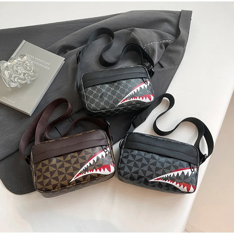 Casual Fashion Crossbody Large Capacity Small Square Bag Creative Qme