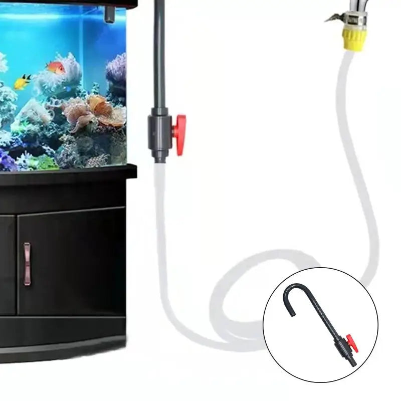 Water Inflow Outflow Tube Pipe Fittings Aquarium Accessories Inlet Qme