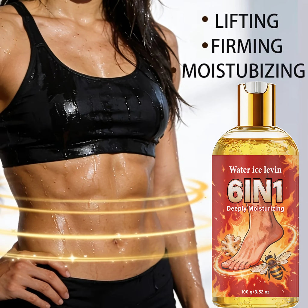Collagen Infused 6-in-1 Body Care Oil, Gentle Hydrating & Firming Formula for Skin Qme
