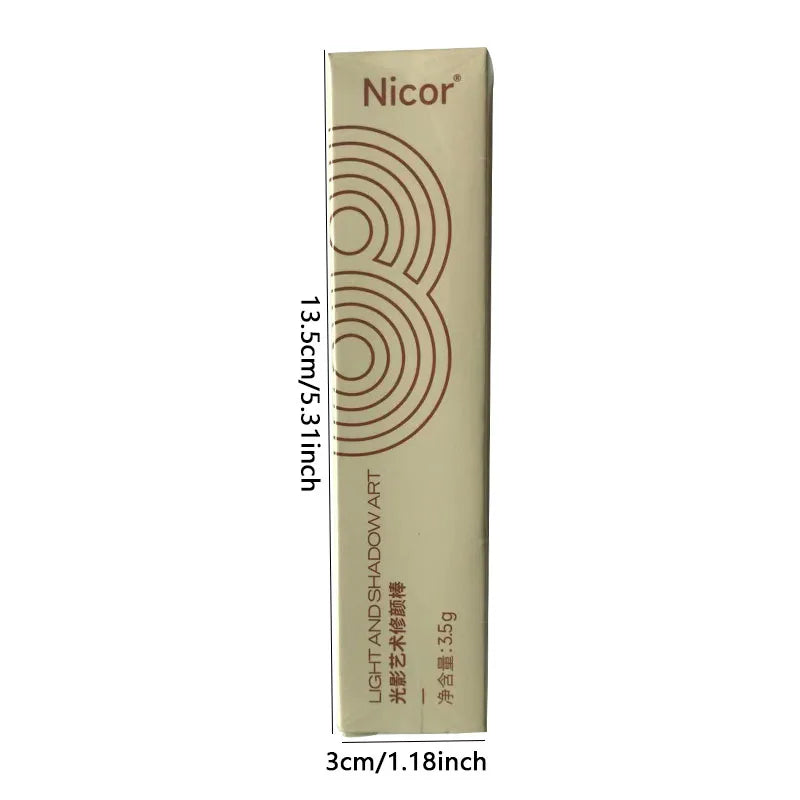 Gloss Concealer Beauty Stick Easy Use Suitable Beginners Waterproof Qme