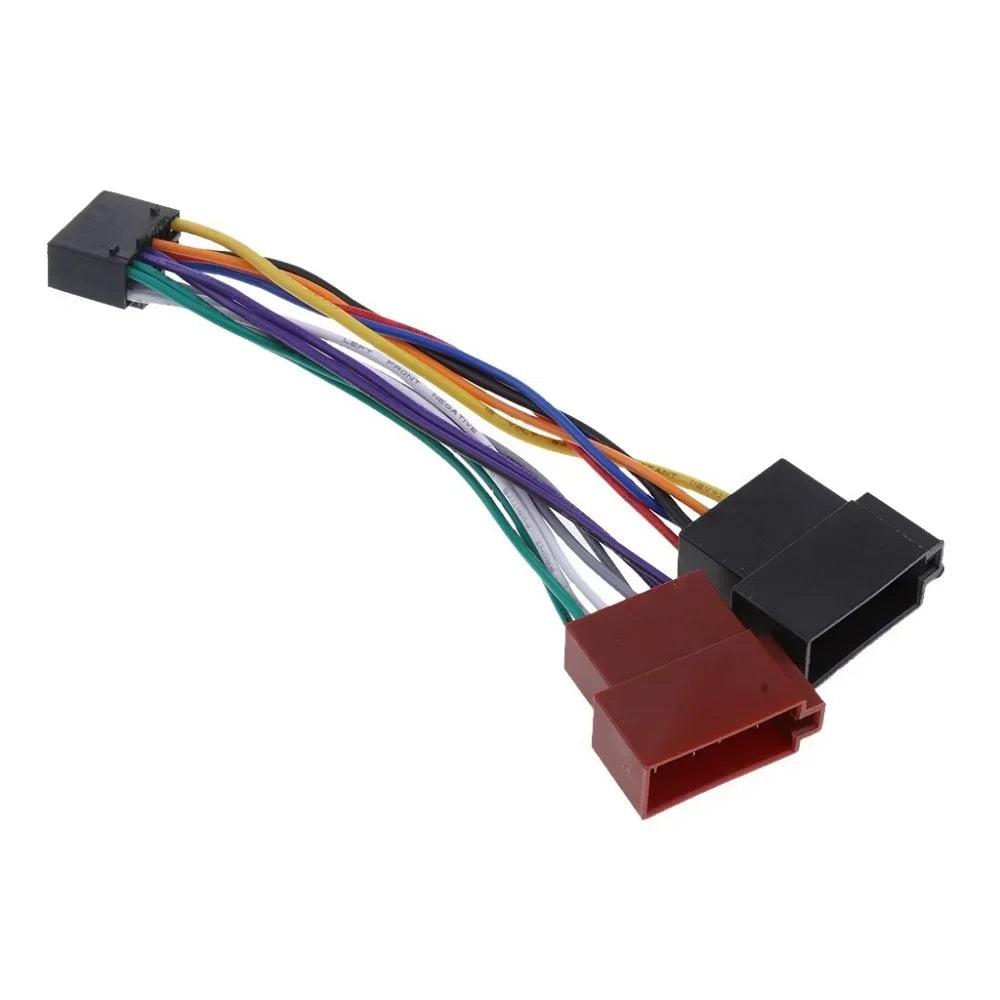 3psc 16 Pin Car CD Tail Line Stereo Radio Player ISO Wiring Harness Connector Audio Cable For Pioneer 2003-on Qme 3pcs