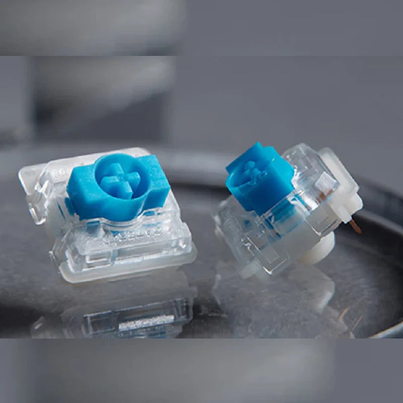 Gateron Low Profile 2.0 Switch KS-33 Mechanical Keyboard Switch Red Blue Brown 3 Pins Hot Swap Custom Keyboards Switch RGB Qme