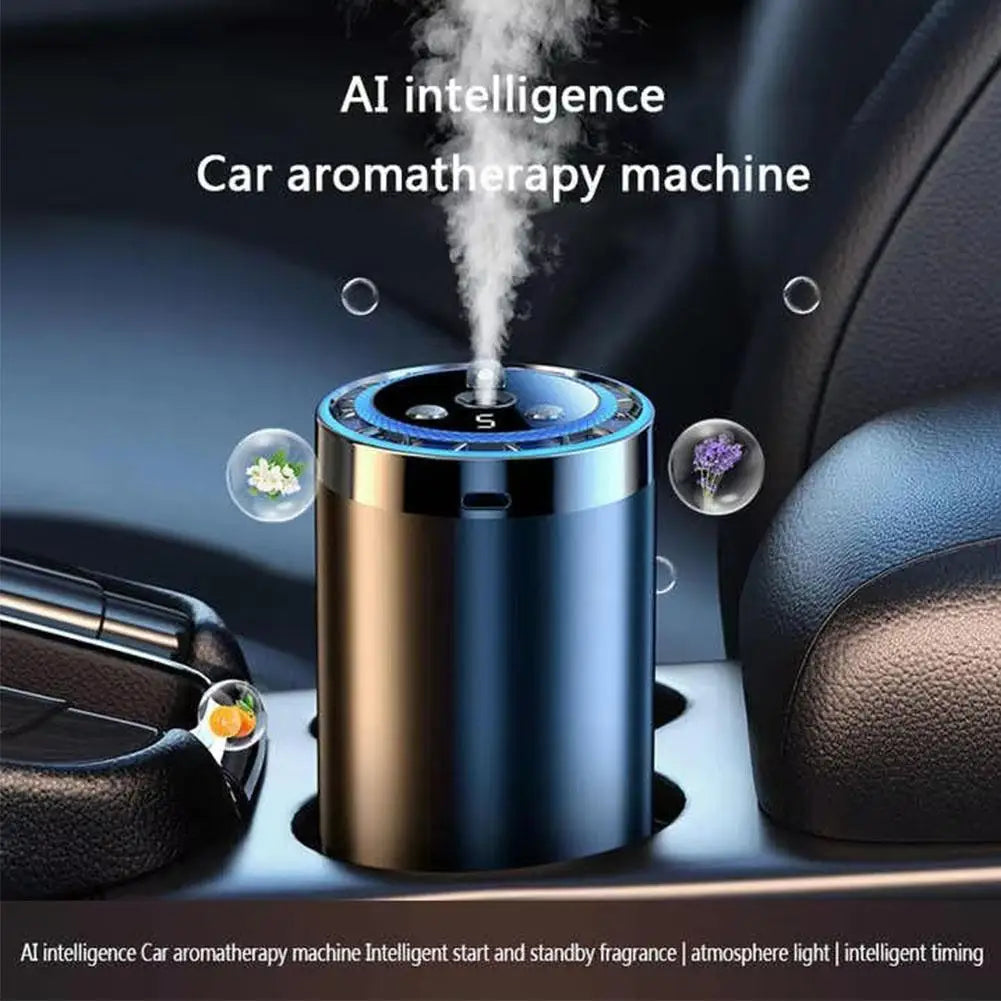 Car Electric Air Diffuser Aroma Freshener Vent Essential Oil Mist Qme