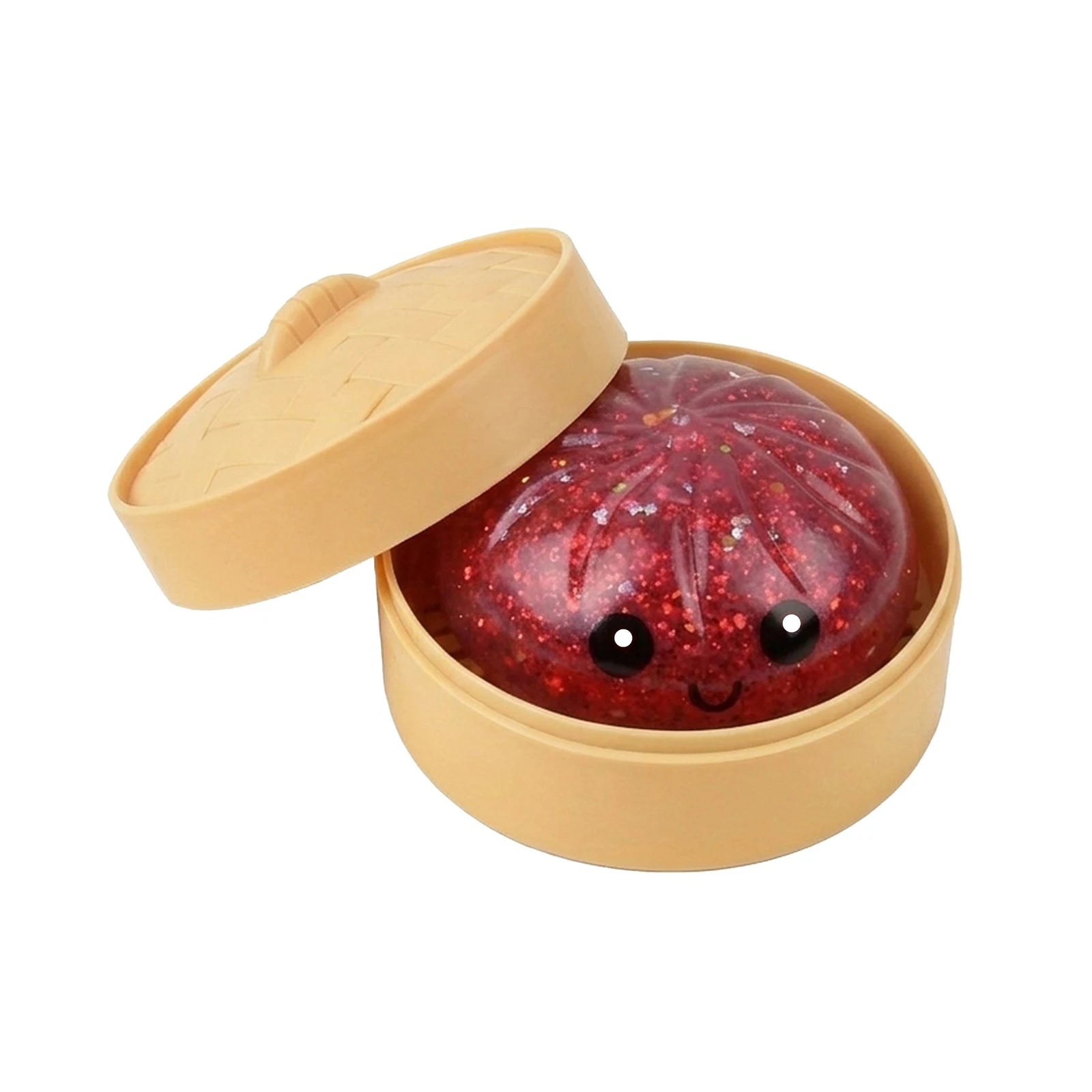 New 43 Styles Glitter Dumpling Glitter Dumpling Squishy with Box Dumplings Sensory Squeeze Toy for Stress Relief Anti-Anxiety Qme Style 20