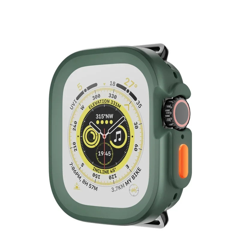 2024 Bumper Soft Silicone Case Apple Watch 9 8 7 6 SE 5 Sport