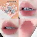 Mini Heart Shape Water Matte Mist Lip Llaze Mirror Gloss Pearl Qme G05-03
