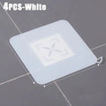 Silicone Floor Drain Deodorant Cover Bathroom Deodorant Insect-proof Seal Household Sewer Pipe Sink Anti-smell Floor Cover Qme 4PCS White 15cmx15cm