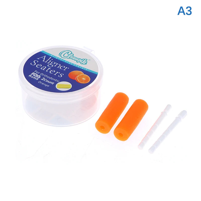 Teeth Chewie Patient Tooth Aligner Chewies Aligners Tray Brackets Qme A3