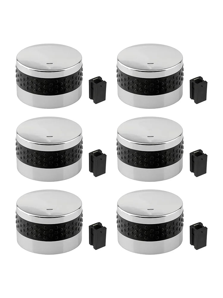3 5 Premium Gas Grill Control Knobs Replacement BBQ Grills Barbecue Qme 6pcs