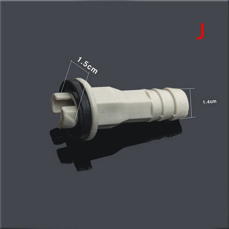 Air Conditioner Ac External Unit Drain Hose Connector Elbow Fitting Qme J