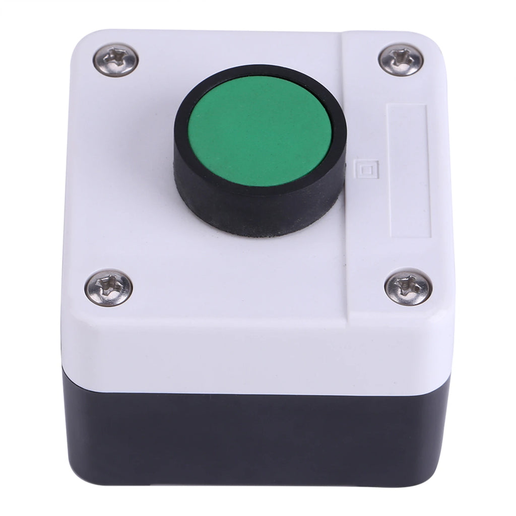 One Button Control Weatherproof Green Push Button Switch One Button Control Box for Gate Opener Qme Default Title