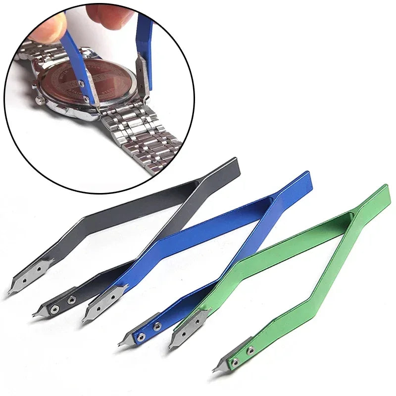 Rofessional Spring Bar Remove tool Stainless Steel 7825 V Type Rlx Watch Spring Bar Tweezers for Watchmaker Repair Watch Qme 3pcs
