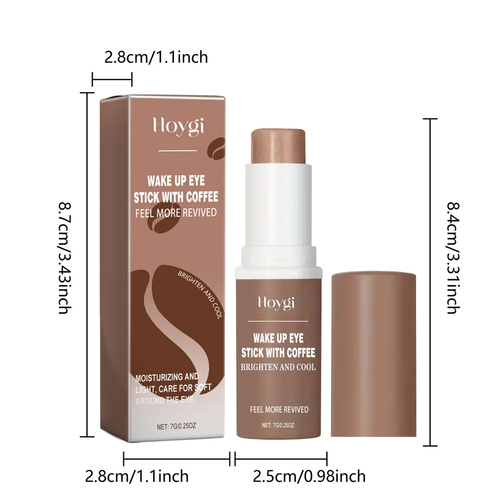 Caffeine Eye Stick Fade Dark Circles Eye Cream Firming Removal Puffiness Nourishing Moisturizing Lightening Eye Cream Stick Qme