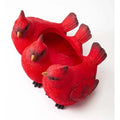 Cartoon Red Three Bird Flower Pot Succulent Plant Resin Flower Pot Home Decor Bird Flower Pot Ornament Creative Animal FlowerPot Qme A