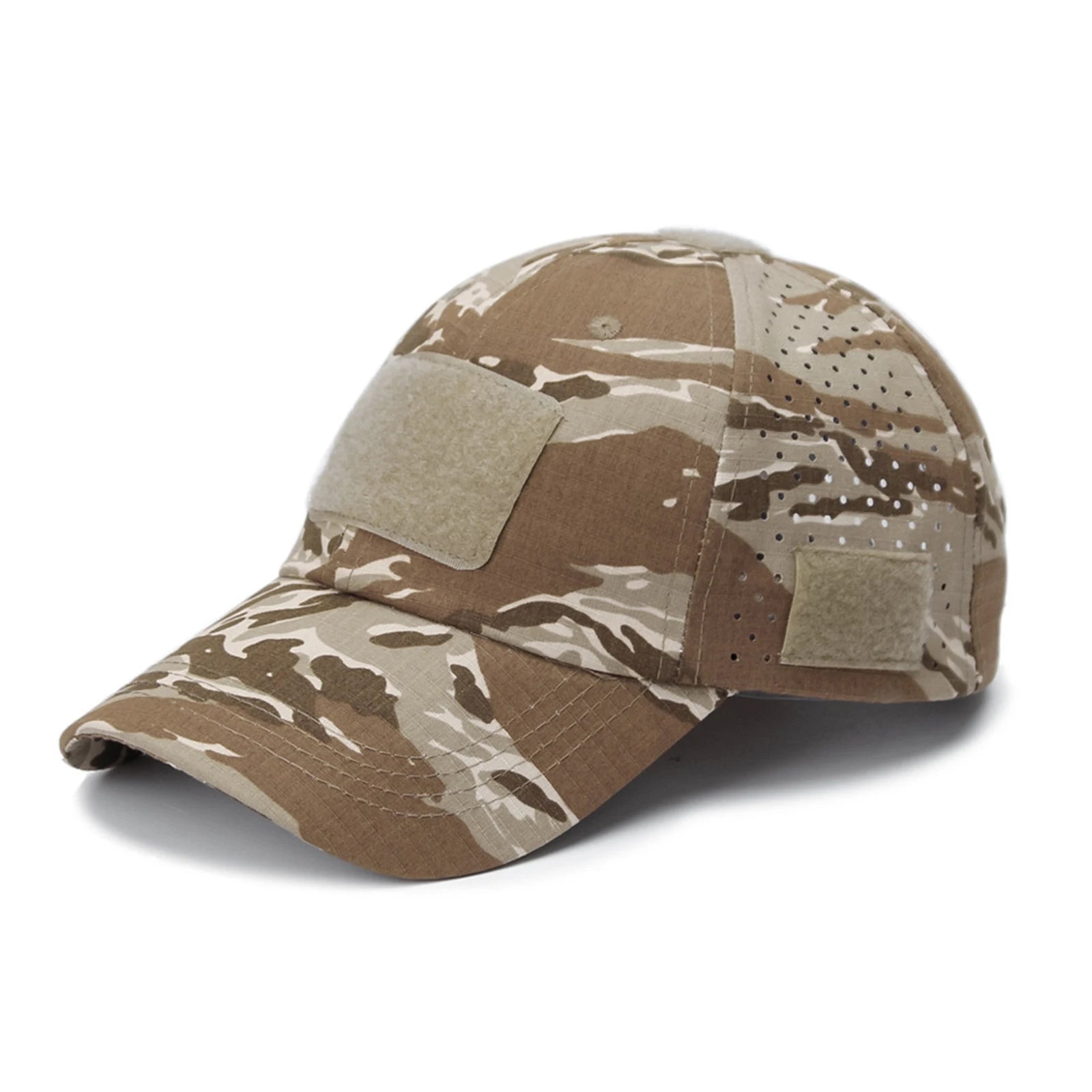 Unisex Sports Leisure Breathable Camouflage Baseball Cap Fashion Military Fan Sun Hat Outdoor Running Hiking Adjustable Hat Qme J One Size