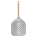 Pizza Shovel Metal Non-stick Peel Wood Handle Transfer Tray Homemade Qme 1Piece 12"