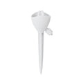 Flower Watering Device with Adjustable Flow Rate Automatic Watering of Plants Dripping Device for Timed Seepage of Green Plants Qme White
