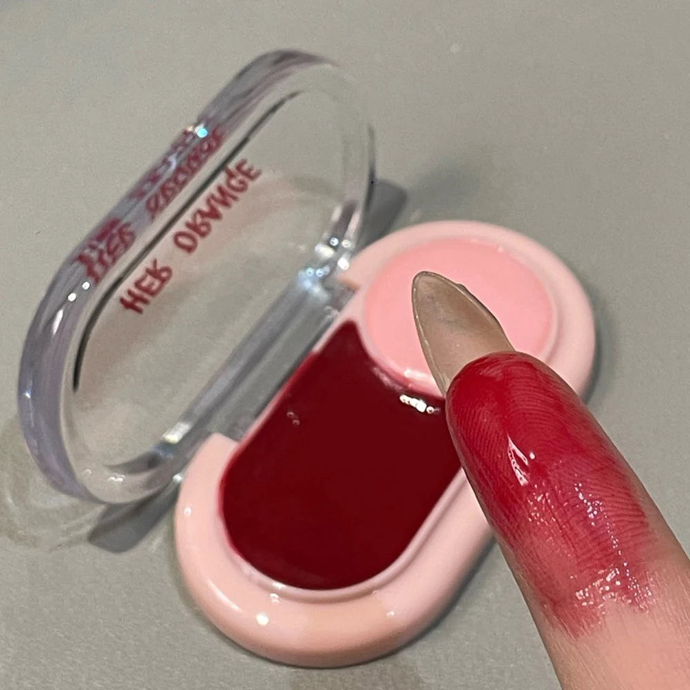 Dual-color Blush Cream Moisturizing Matte Finishwith Expanding Qme