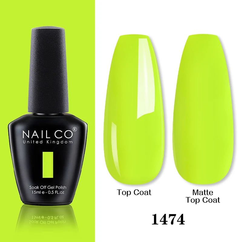 NAILCO Springsummer Hybrid Gel Nail Polish Semi-permanent UV Varnish