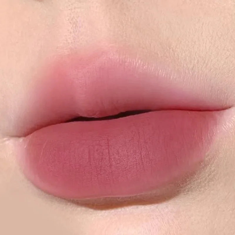 6-color Matte Velvet Lipstick Silky Texture Without Drying Easy To Apply Long-lasting Non-stick Velvet Mist Lipstick Qme T829-2 3g