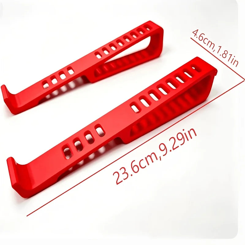 Portable Hollow Laptop Cooling Riser,Ergonomic Notebook Support For Gamers Office Workers Students Desk Workstation,3D Printed Qme