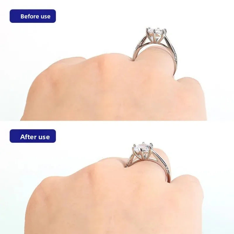 Ring Adjuster Soft Silicone Comfortable Non-slip Jewelry Tool Qme