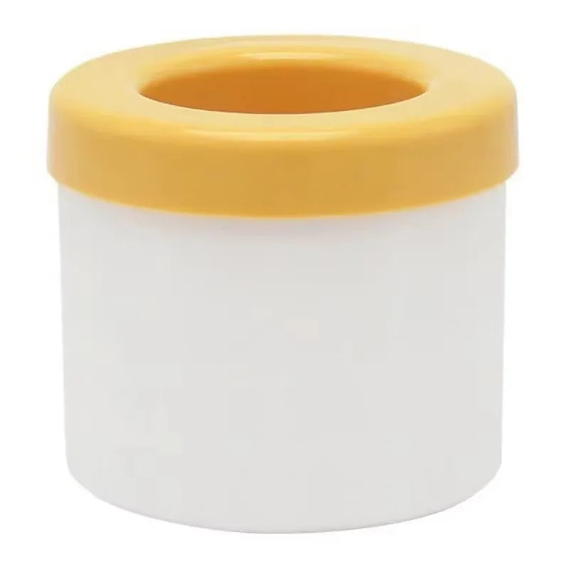 Ice Bucket Cup Mold Silicone Ice Cube Tray Food Grade Quickly Freeze Ice cube Maker Ice Bucket Whiskey Maker kitchen accessorie Qme Yellow