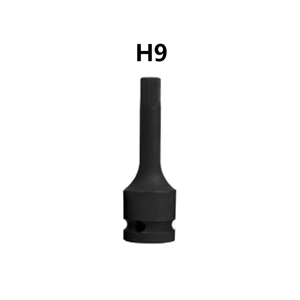 1Pcs 4mm-19mm Electric Drill Socket Adapter 12.5mm Square Interface Hexagonal Head Socket Wrench For Factory/Repair Shop Qme H9
