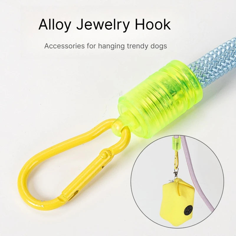 B Cross Body Wearable Dog Leash Cloud Foam Cotton Handle P Leash For Dog Walking Outdoors Qme