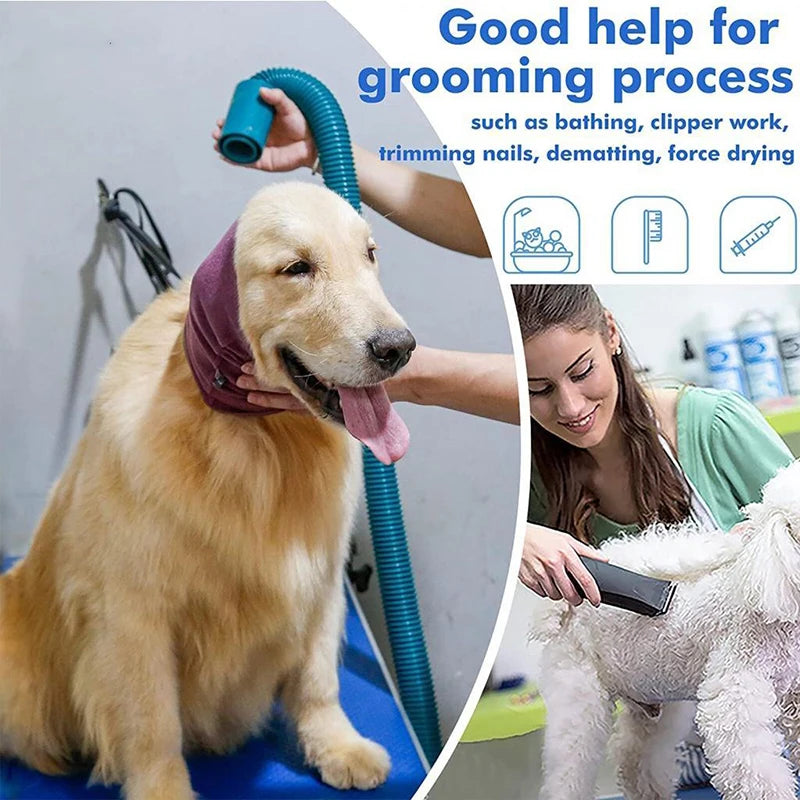 Dogs Cats Grooming Force Drying Miracle Tool Relief Calming Happy Qme