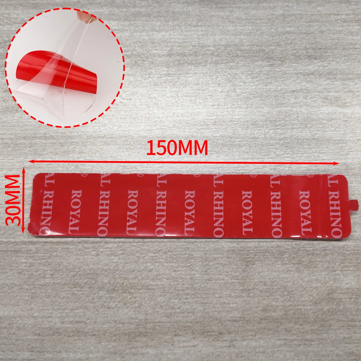Super Strong Double Sided Tape New Waterproof No Trace Self Adhesive Acrylic Patch Sticky For Home Car Office School Qme 30MMx150MM Quantity-1PC