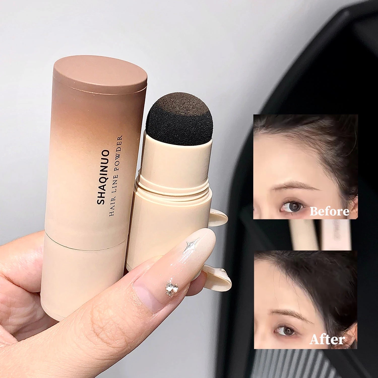 SHAQINUO Hairline Powder Delicate Modification Filling Hair Qme