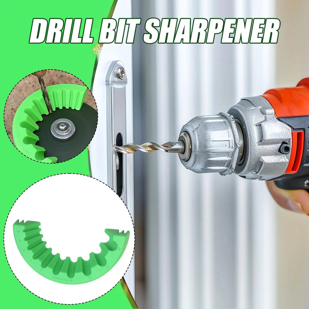Drill Bit Sharpener Bench Grinder Drill Bit Grinding Sharpener Sharpening Jig Auxiliary Tool for Steel Carbide Cobalt Masonry Qme