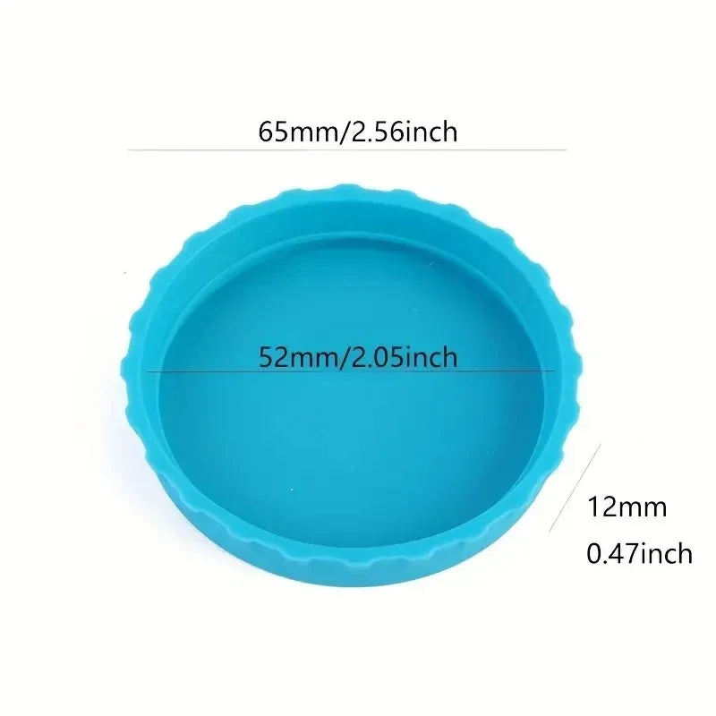 Drink Can Stopper Cans Seal Soft Leak-proof Silicone Water Cup Accessories Can Cover Drinks Reusable Drinking Utensils Beer Qme