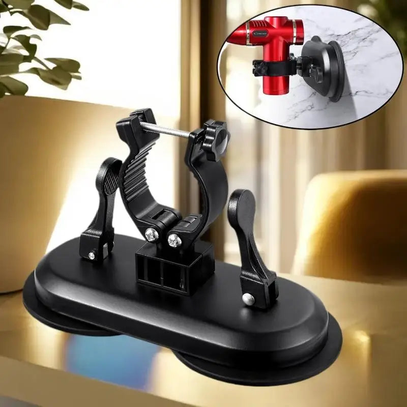 Massage Gun Holder Suction Cup Hands-free Mount Fascia No Qme