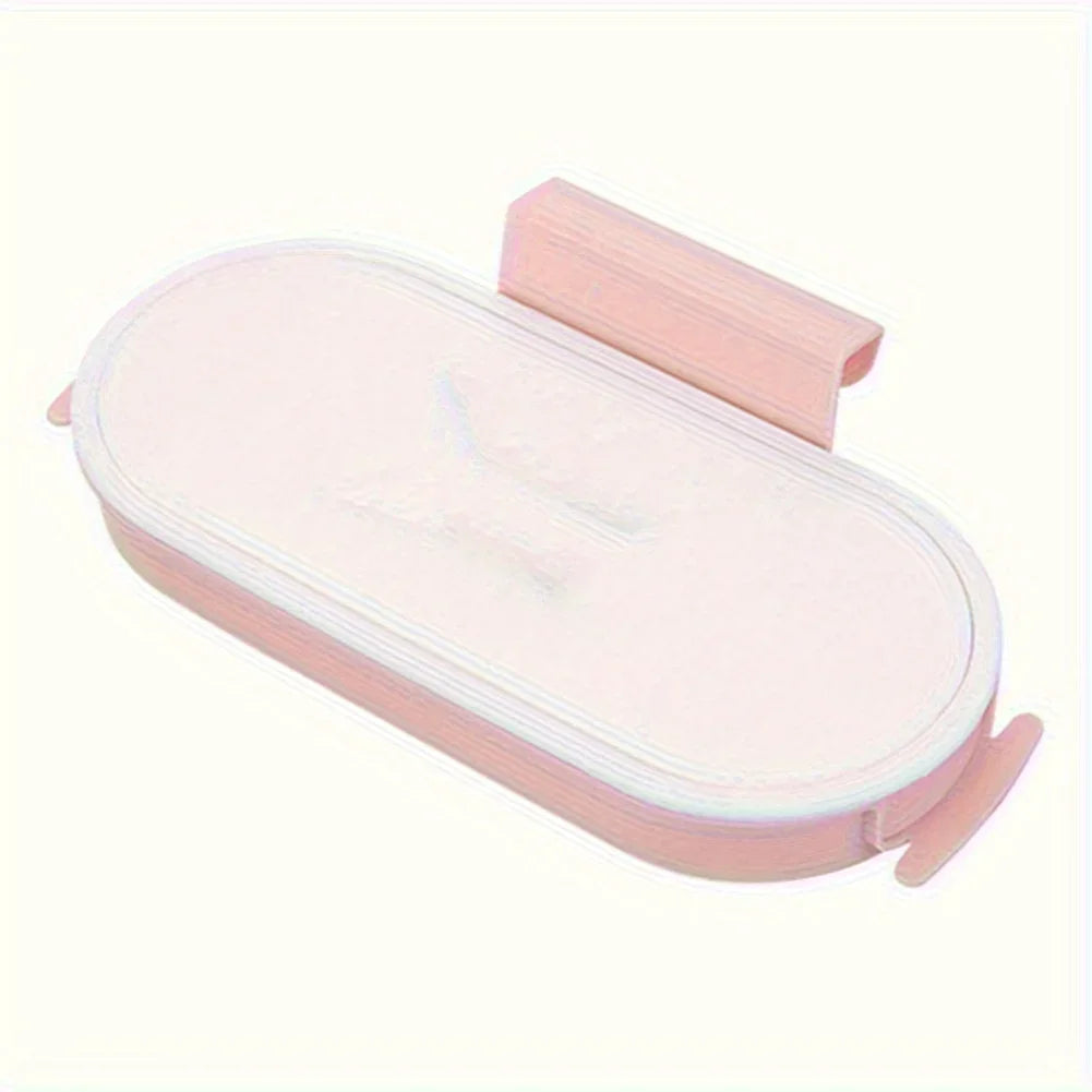 1pc Wall Mounted Trash Bag, Simple Household Hanger, Kitchen Cabinet Trash Bag Holder, Trash Storage Holder Qme