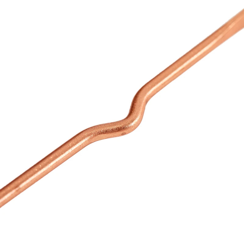 Simple Copper Tongue Scraper Cleaner Fresh Breath Dental Cleaning Qme