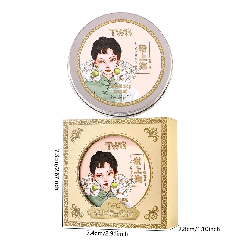 Snow Cream Long-lasting Moisturizing Refreshing Non Greasy Caring Qme