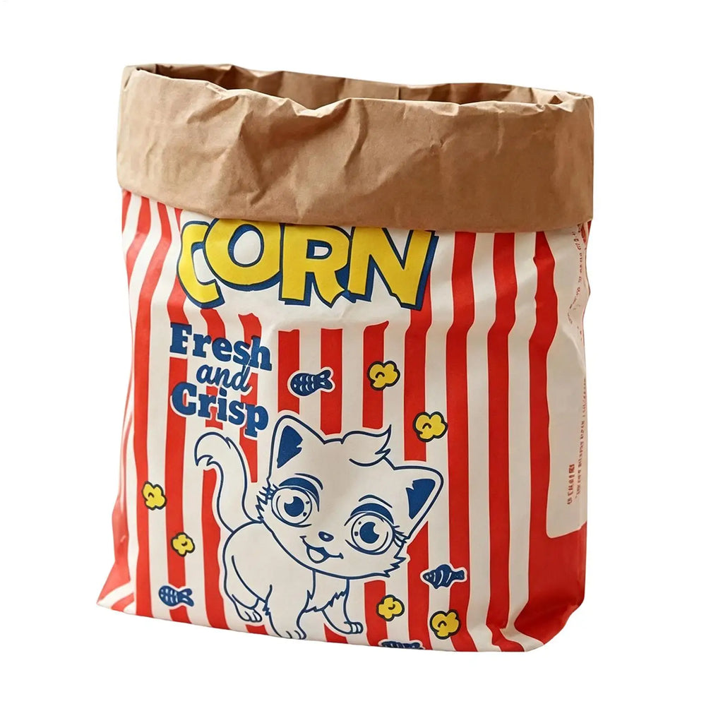 Crinkle Cat Bag Interactive Foldable Crinkle Sack Cartoon Paper Box Bags for Kitten Small Dogs Outdoor Travel Car Camping Desk Qme